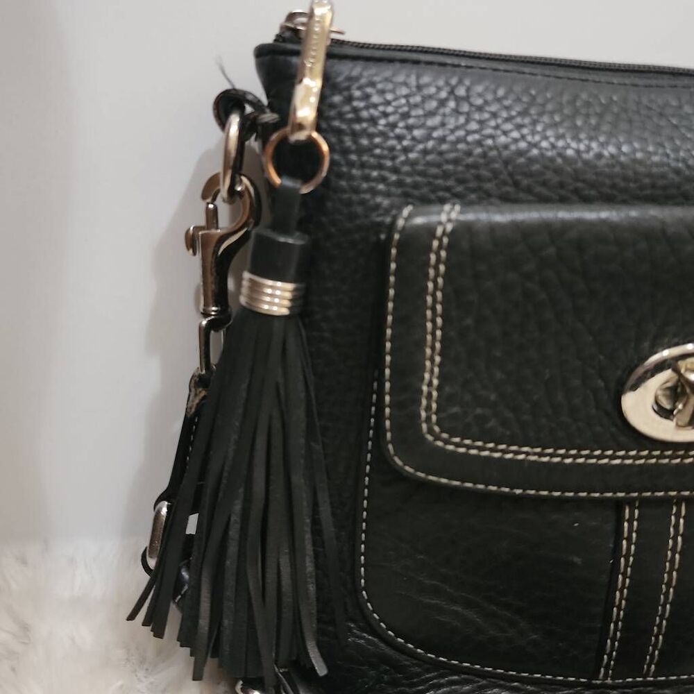 Coach Hamilton Swingpack crossbody bag with added tassel zipper pull - Picture 3 of 10